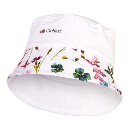 Klobouk tenký Outlast® Bílá/bílá louka