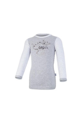 Tričko smyk SAFARI DR Outlast® - Šedý melír/pruh 