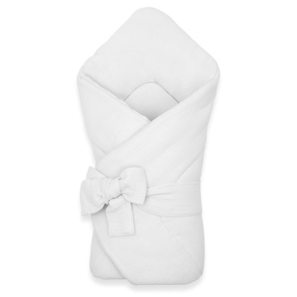 Mušelínová šněrovací zavinovačka New Baby