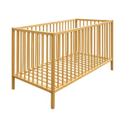 Postýlka dřevěná Nela Beech Wood 120 x 60 cm Petite & Mars