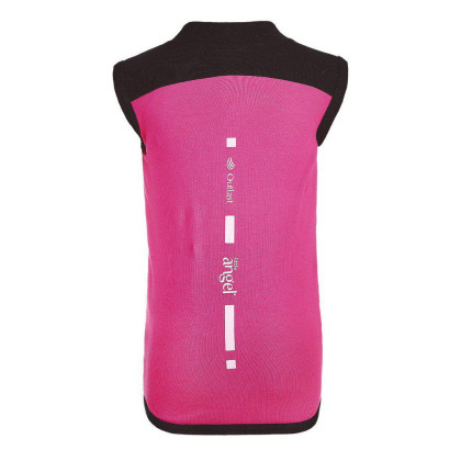 Vesta smyk Reflex Outlast® Malinová/černá