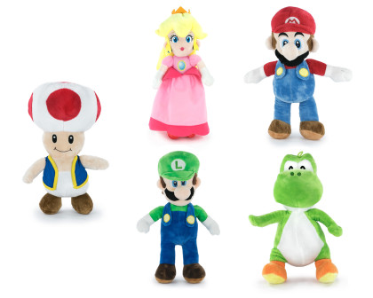 Super Mario postavičky plyš 36 cm