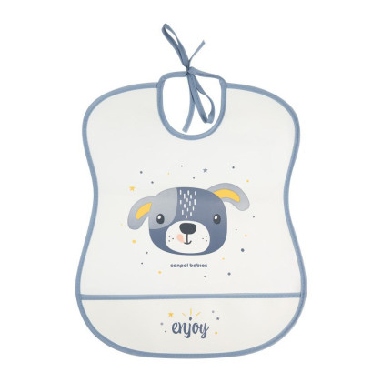 Plastový bryndák měkký Cute Animals Canpol babies Pejsek
