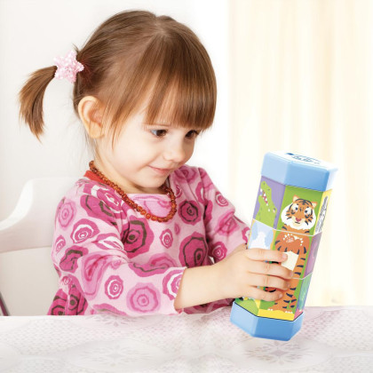 Quercetti Tubo Mix & Match Zvířata