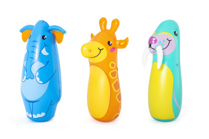 Nafukovací boxovací pytel zvířátka 89 cm Bestway