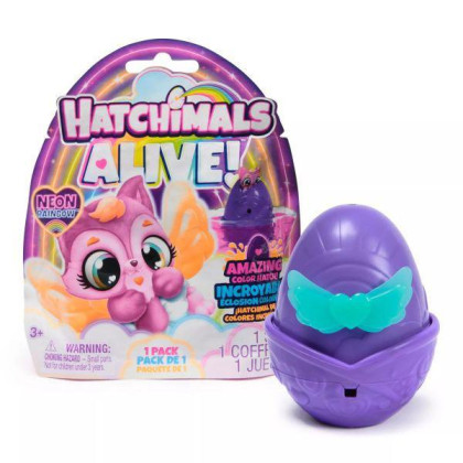 Hatchimals neónová duha 