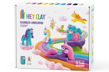 Kreativní sada - jednorožci Hey Clay