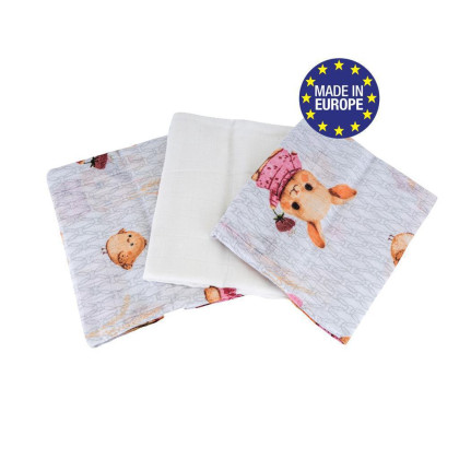 Bomimi pleny bavlna premium 80 x 70 cm 3ks