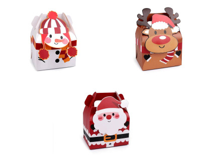 Vánoční dárková krabička 11,5 x 15 x 8,5 cm