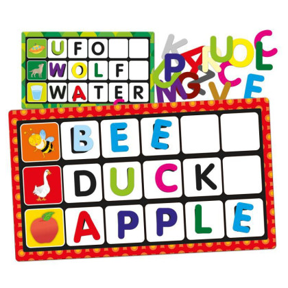 Montessori - Bingo - Písmena a slova