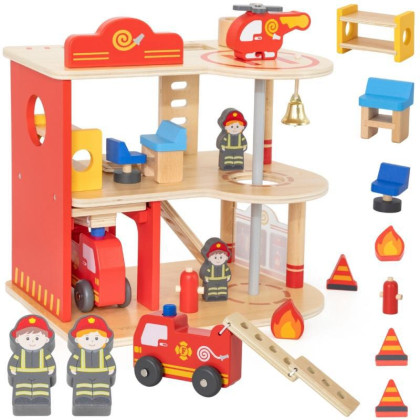 Dřevěná hasičská stanice Viga