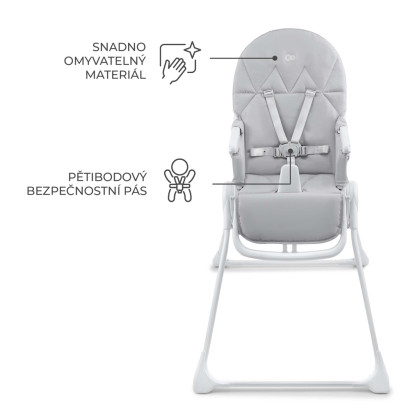 Židlička jídelní Binci Kinderkraft