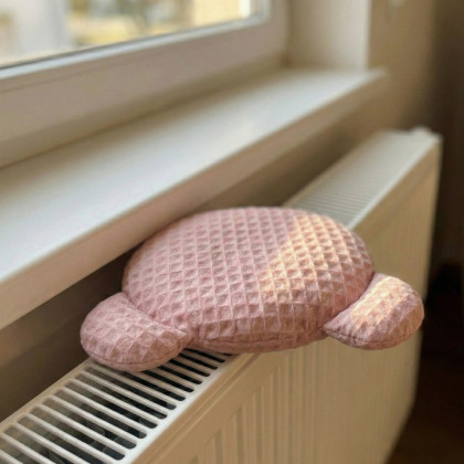 Termofor TEDDY nahřívací polštářek s třešňovými pecičkami a levandulí