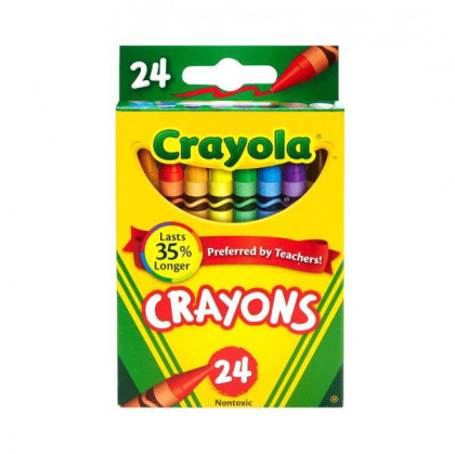 Pestré voskovky 24ks Crayola