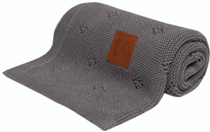 Pletená deka Bamboo Diamond 80x100 cm Infantilo