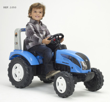 Traktor šlapací Landini Power Mondial 115 modrý