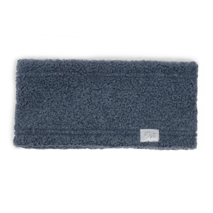 Čelenka zimní Teddy fleece double Denim blue Esito