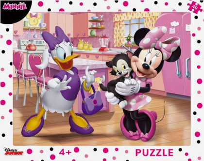 Puzzle deskové Minnie 37x29cm 40 dílků v krabici