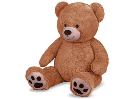 Medvěd plyšový 135 cm hnědý Plush Friends