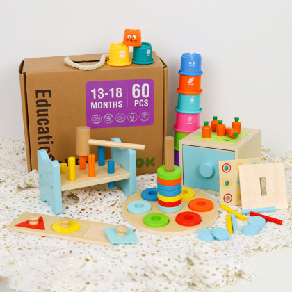 Edukační box Midi 13–18 měsíců 6 ks
