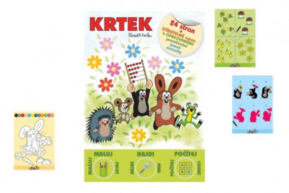 Activity book A4 - Krtek