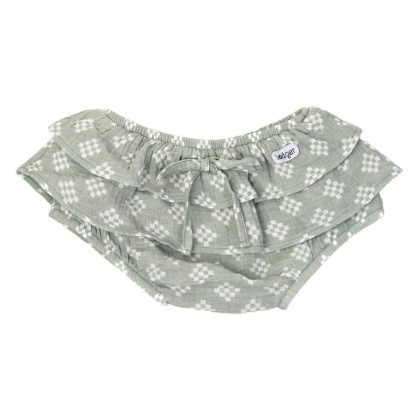 Mušelínové kraťásky Lodger Silt Green