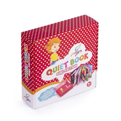 Interaktivní dětská knížka Quiet Book Piqipi