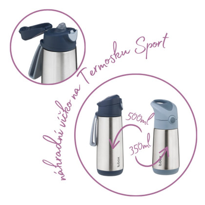 Náhradní víčko pro Termosku na pití sport B.box