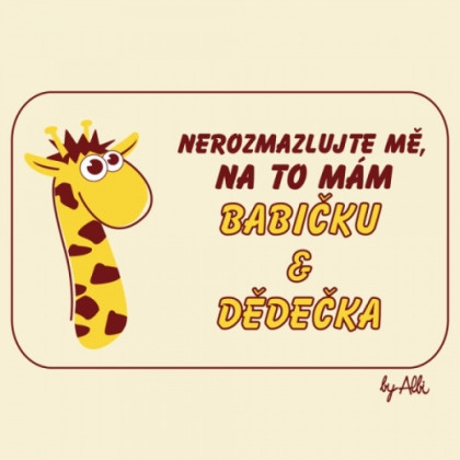 Bryndák s vtipným nápisem