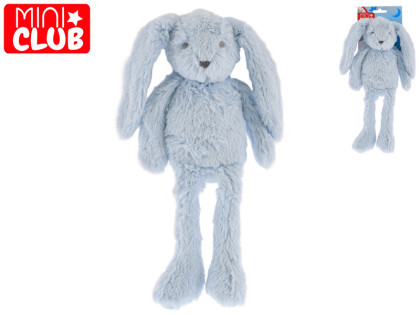 Zajíček plyšový 37 cm dlouhé nohy 0 m+ Mini Club