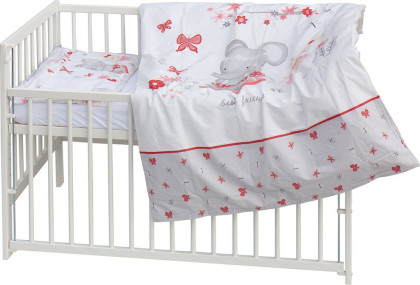 Dětská postýlka s kompletní výbavou Scarlett 120 x 60 cm - Soly