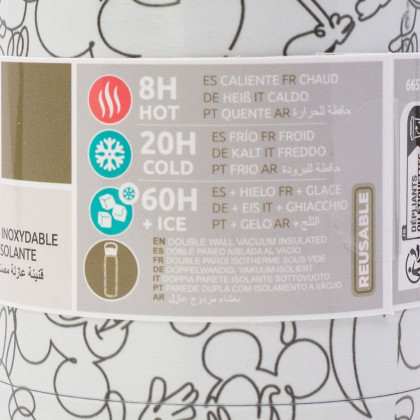 Termoláhev 665 ml nerezová Mickey Mouse