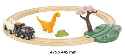 Dinosauří kruhová vláčkodráha Brio