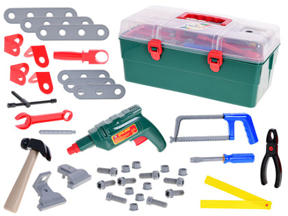 Kufřík 32x15 cm se sadou nářadí