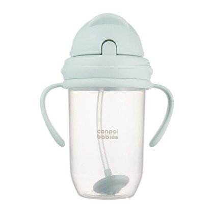 Hrneček nevylévací se slámkou a závažím 270 ml Canpol babies