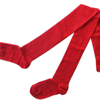 Dětské punčocháče Design Socks vel. 3 (2-3 roky) ČERVENÉ