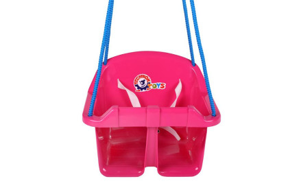 Houpačka Baby plast nosnost 20kg 4 barvy 36x30x29cm