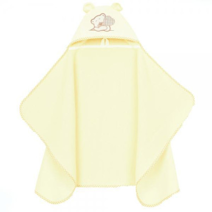 Maxi osuška pončo s kapucí 70 x 120 cm