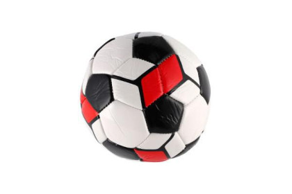 Míč fotbalový malý junior nafouknutý šitý kuže 15 cm