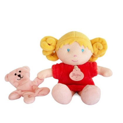 Doudou Jolijou Panenka Miss Coral 21 cm