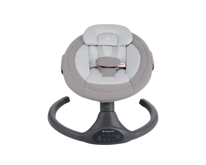 Houpací lehátko elektrické Codie Light Grey KikkaBoo