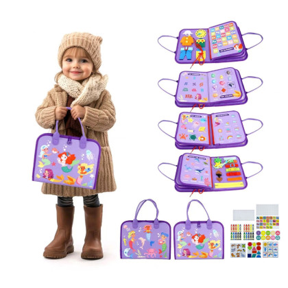 Senzorická busy kniha Mořské panny