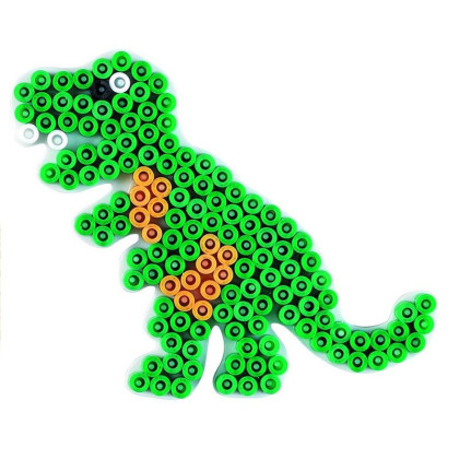 Podložka na zažehlovací korálky Hama Dino MIDI