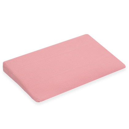 Mušelínový potah na kojenecký polštář - klín Standard 59 x 37 cm New Baby
