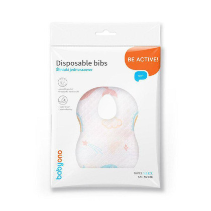 Sada jednorázových bryndáků 10 ks Babyono