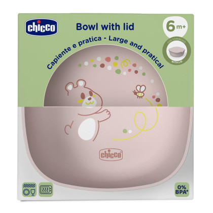 Miska s víkem stohovatelná 6 m+ Chicco