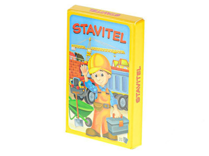 Karty Černý Petr Stavitel 31 ks