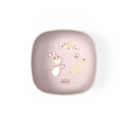 Set jídelní - miska a talíř 12 m+ Chicco
