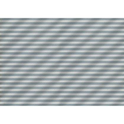 SusyCard - Papír dárkový vánoční 1,5 mx70 cm, stříbrné pruhy metalický, 60g/m2
