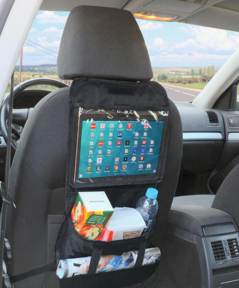 Organizér na přední sedadlo Tablet